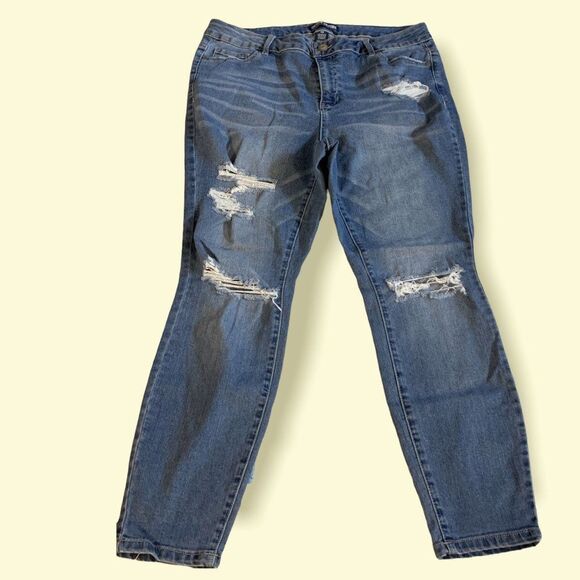 Indigo Fusion Denim - Indigo Fusion Jeans - Size 16